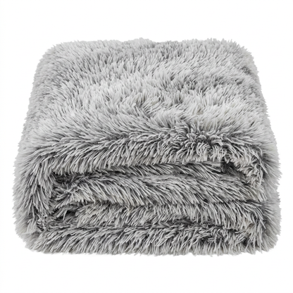 Cloudrift pet blanket folded on white