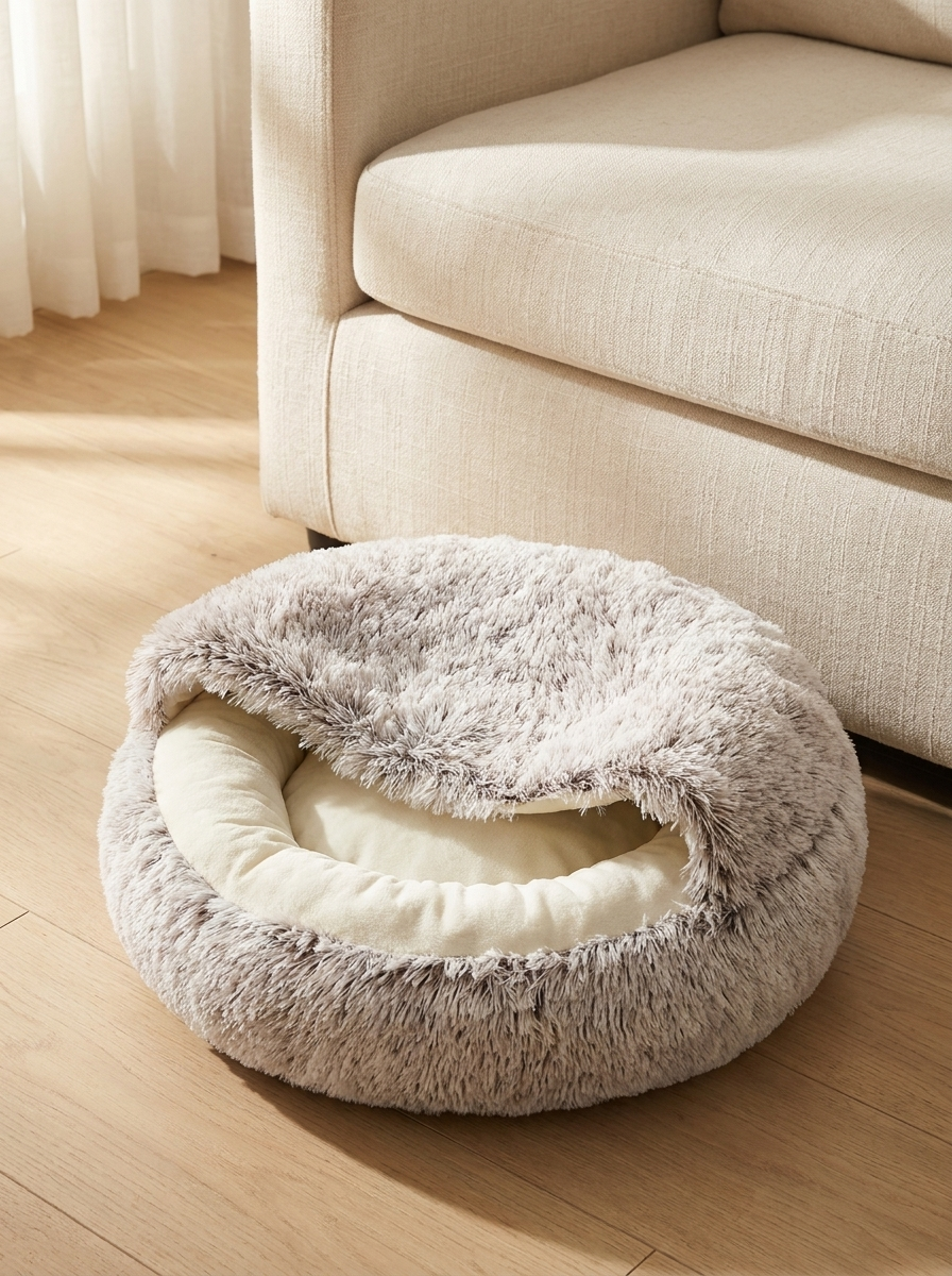 Nestora cave bed holding its shape